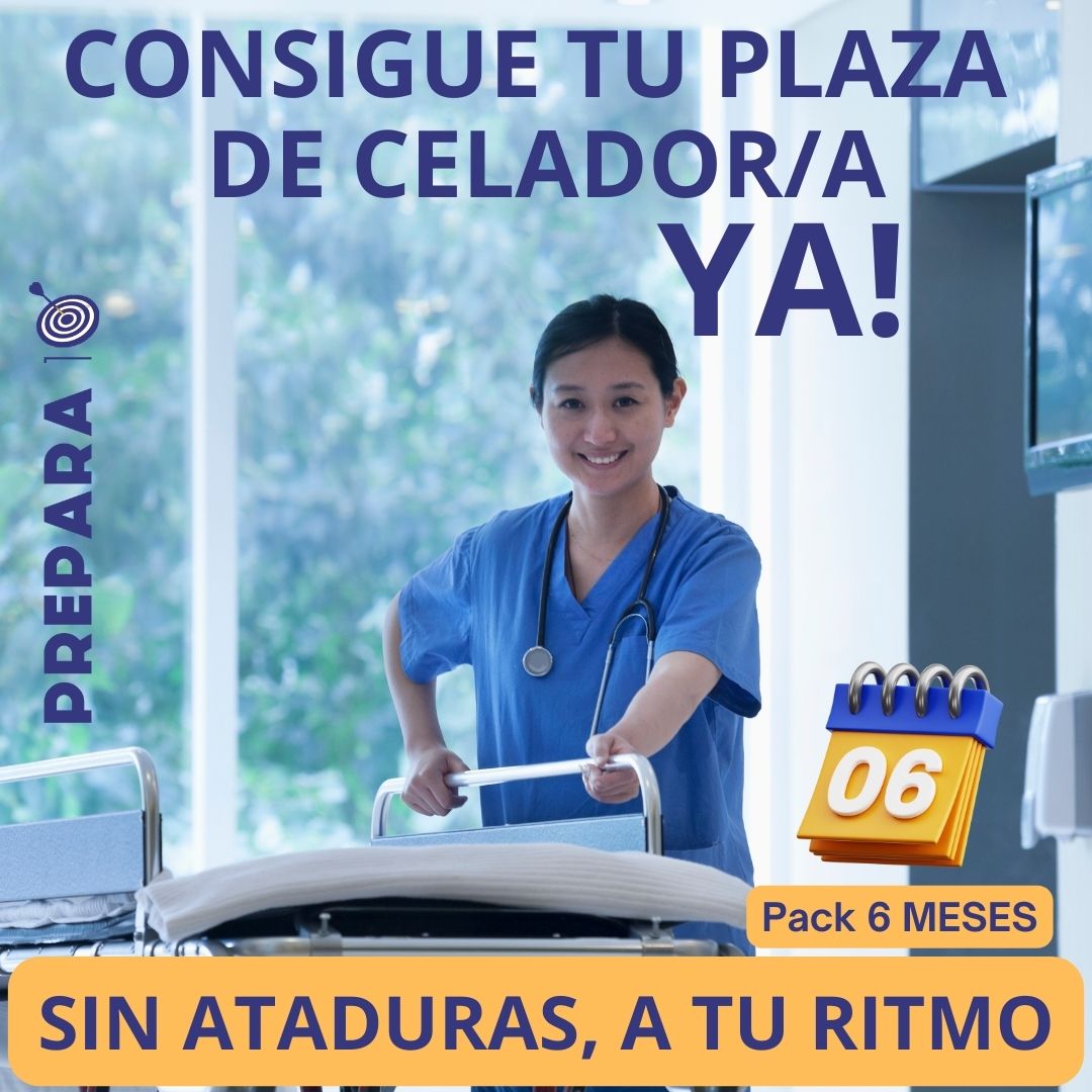 Oposiciones Celador Pack 6 meses